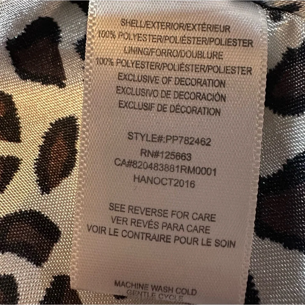 Pink Platinum Girls Double‎ Leopard rain Jacket sz 2T